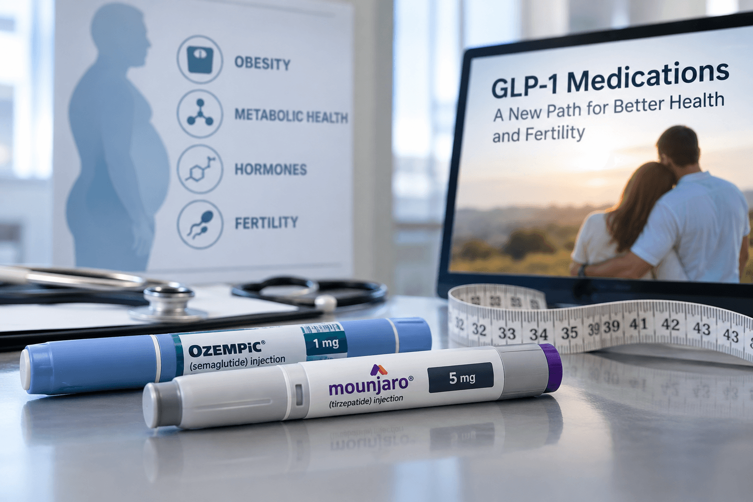 GLP-1 Medications Show Promise in Treating Obesity and Improving Fertility