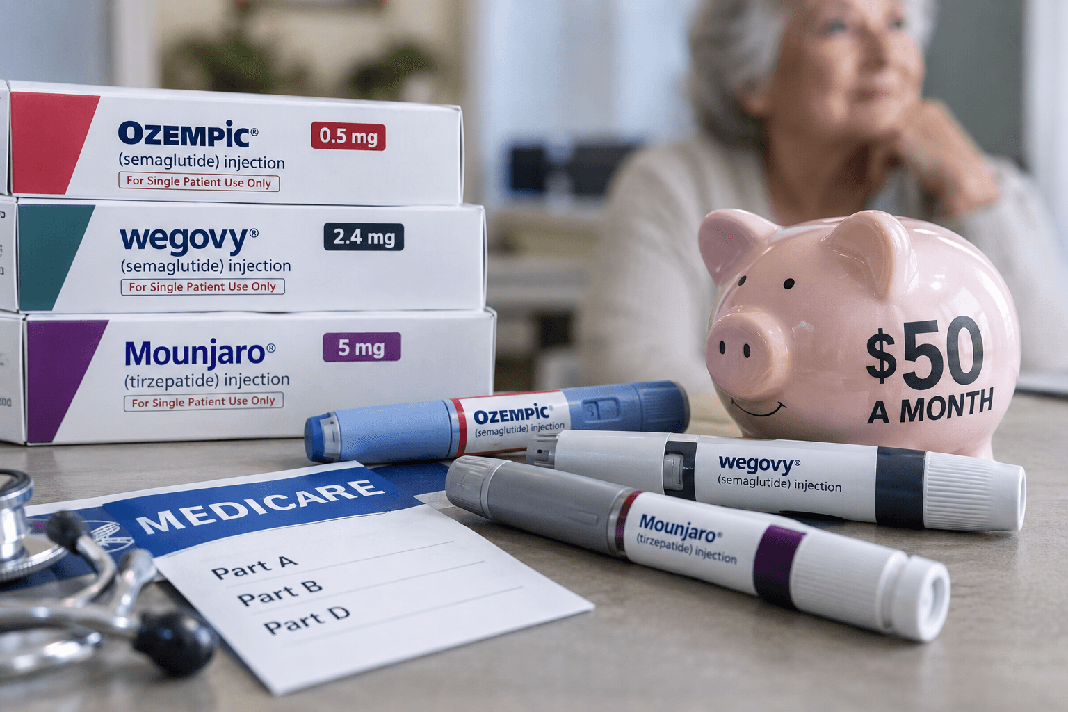 Medicare to Offer Cheaper GLP-1 Weight Loss Medications to Seniors